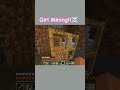 Minecraft Girl's Mining Be Like: