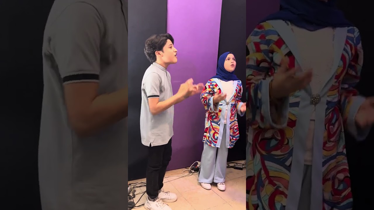 حمد حسن الاقصرى و انس سيد وريتال احمد ( حبيتك رسول الله)