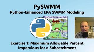 PySWMM Exercise 1 - Maximum Allowable Percent Impervious for a Subcatchment