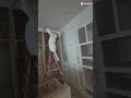 Priming cabinets #shorts #home #fyp #painting #painter #texture #flooring #home #countertop #foryou