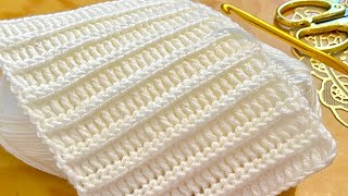 New design! Easy Crochet!🌸 Crochet baby blanket/ How to Crochet for beginners
