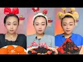 Extreme Colorful Snack ASMR Mukbang | Spicy Crunchy Egg Mix & Chinese Eating Sounds #236