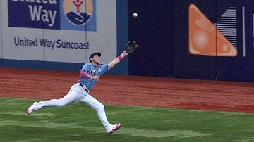 CLE@TB: Bourn rips a two-run double to right field
