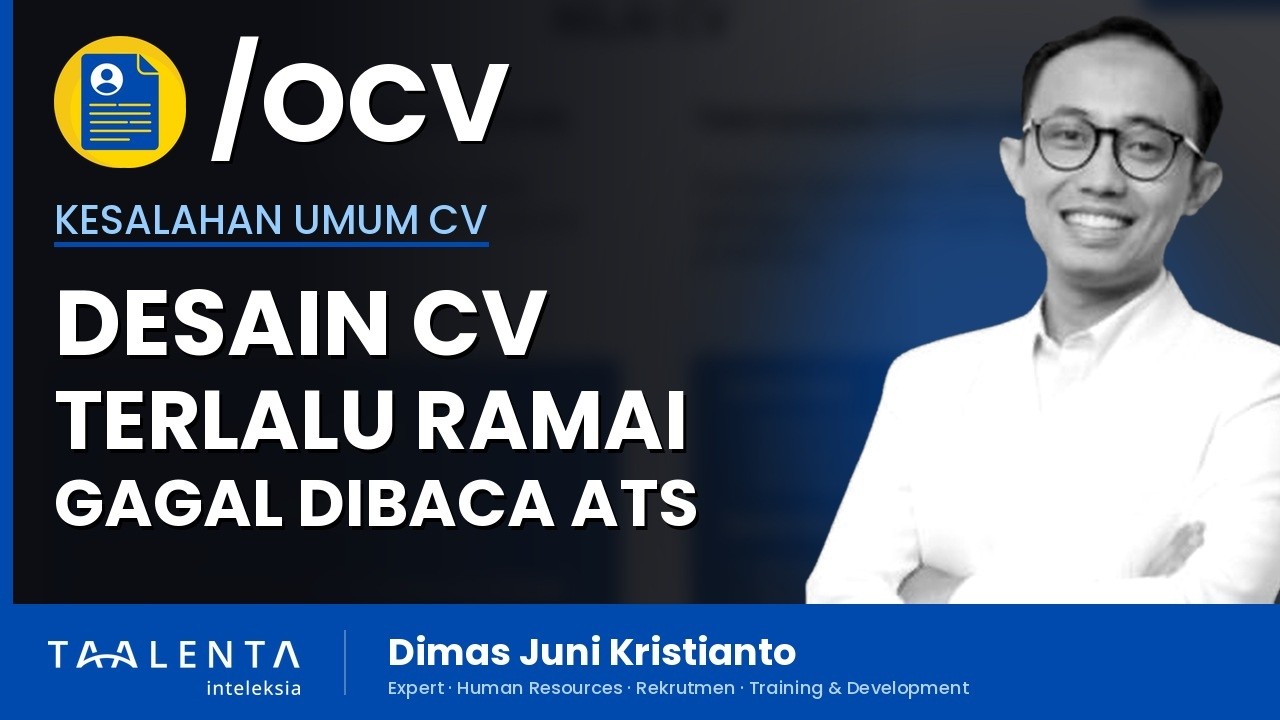 Desain CV Terlalu Ramai Bisa Gagal Dibaca Sistem ATS
