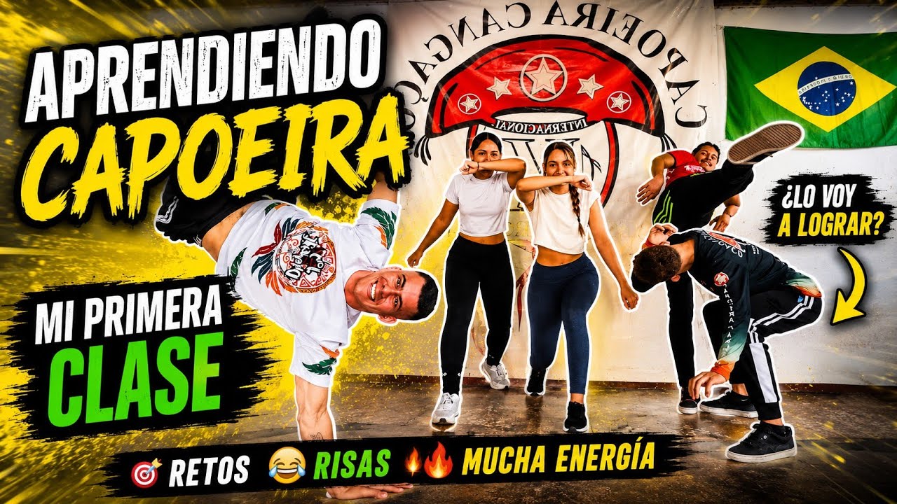 Pkhj Intentamos Aprender Capoeira en Solo Una Clase 🤸🏽♀️💥|| Kathengie - YouTube