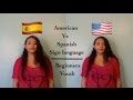 American vs Spanish Sign Language: Beginners Vocab