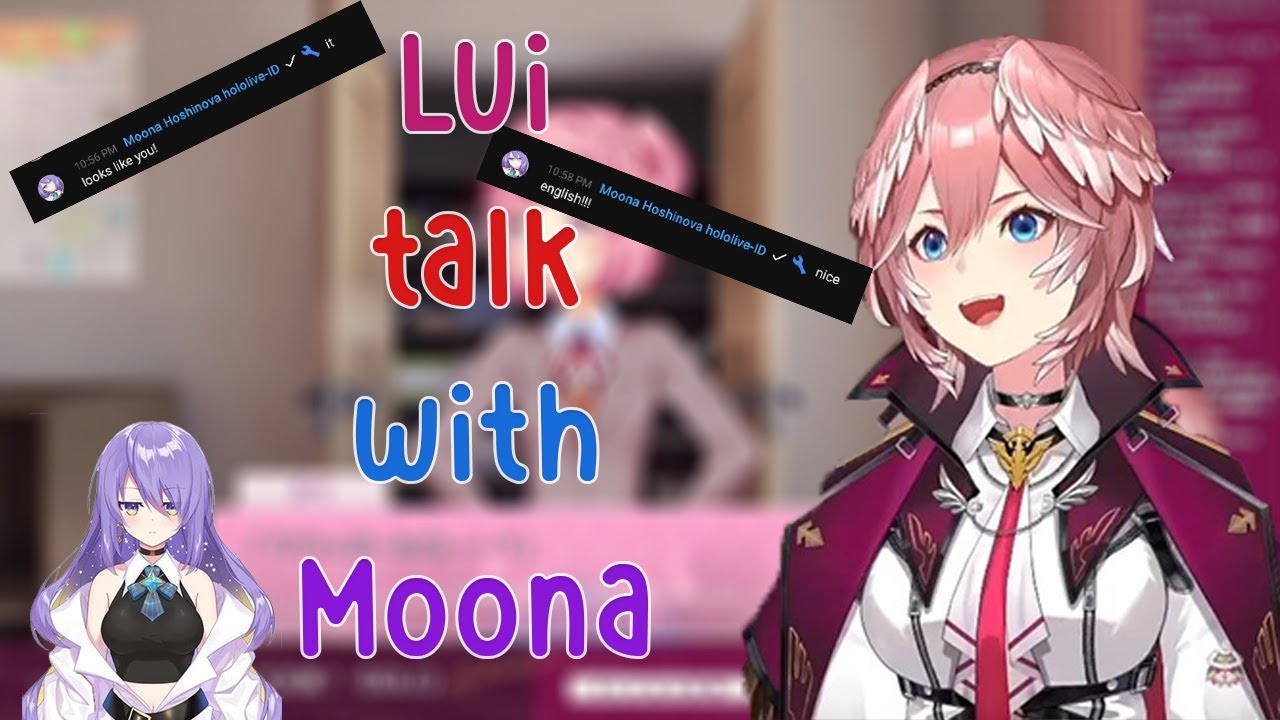 Moona Come to Lui Stream and They made Promise to Collab Soon!!!