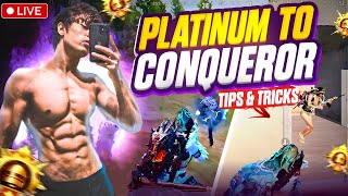 Platinum To Conqueror Rank Push Live🔥#shorts #bgmi #bgmilive #shortlive