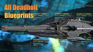 Star Citizen - Deadbolt Blueprint Guide - How to get all 6 Deadbolt Blueprints