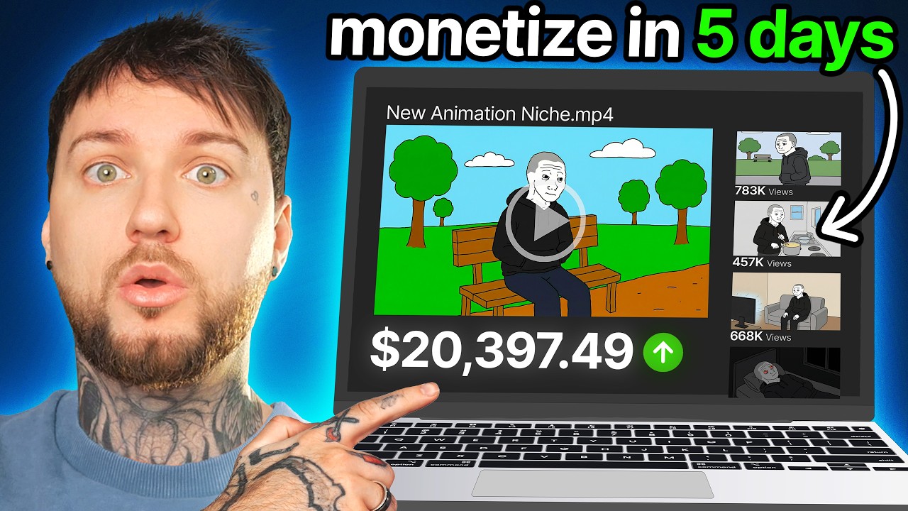 Эта скрытая ниша YouTube, использующая искусственный интеллект, принесла 10 000 долларов всего с ...