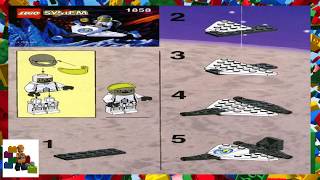 Lego Instructions - Space - Exploriens - 1858 - Droid Scout