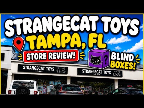 Inside StrangeCat Toys! Tampa’s CRAZIEST Blind Box Store?! 😱