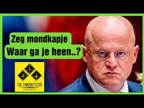 Grapperhaus zingt!  Mondkapje naar het vuil...!