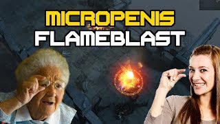 What is this Flameblast AoE??? - GGG please!