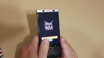 BlackBerry KeyOne Typing Test - Keyboard Demonstration