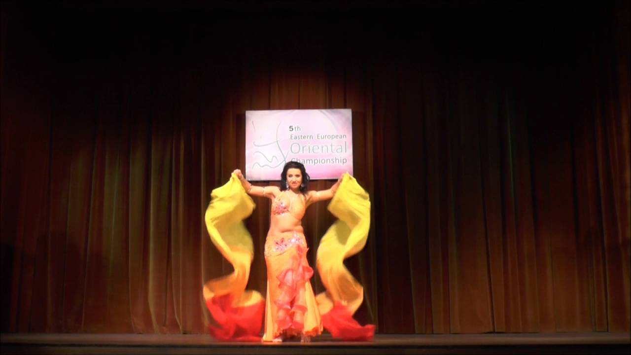RADA Bogusławska_2 place_show bellydance_Yearning_V Eastern European Oriental Championship