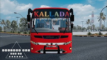 KALLADA Bus Mod In Bus Simulator Indonesia - Bussid Bus Mod - Bussid Car Mod - Bussid