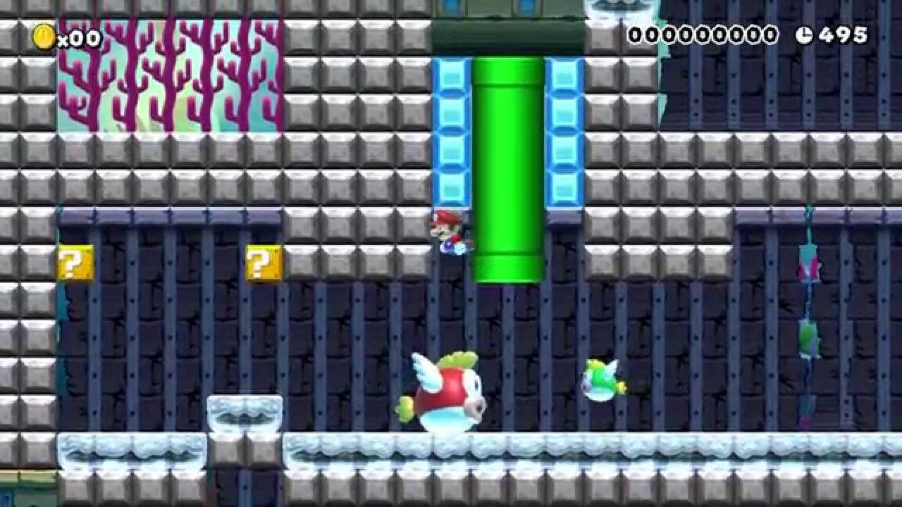Super Mario Maker - Super Mario Land 2 remake - SML2 - Turtle Zone 2 by ...
