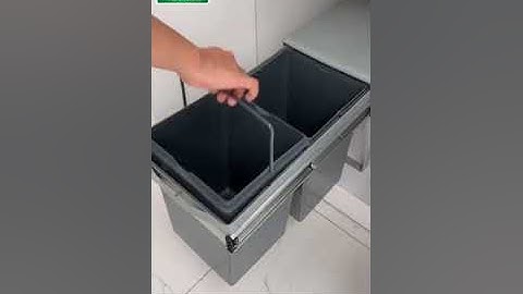 THÙNG RÁC ĐÔI ÂM TỦ GẮN CÁNH BOSSEU