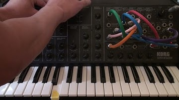 Korg MS-20 10F (South) loop #korgms20