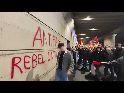 Antifa rebel until the end