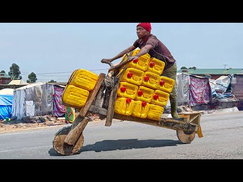 Riding Cheapest Scooters of Congo