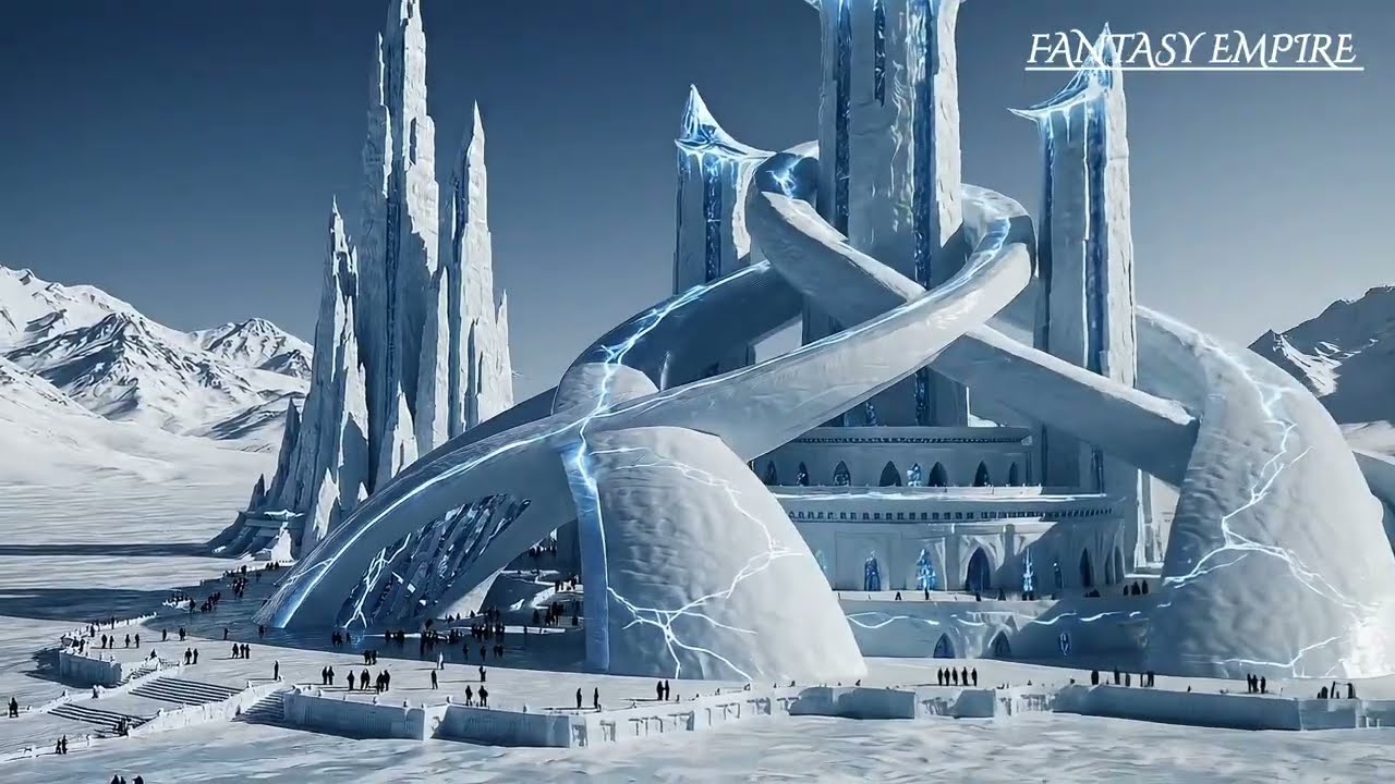 Rising Empire | Birth of the Ice–White Civilization | Cinematic AI Frozen City | Fantasy Empire