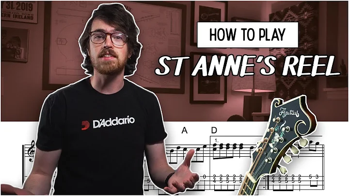 How to Play "St. Anne's Reel" /// Mandolin Lesson ...