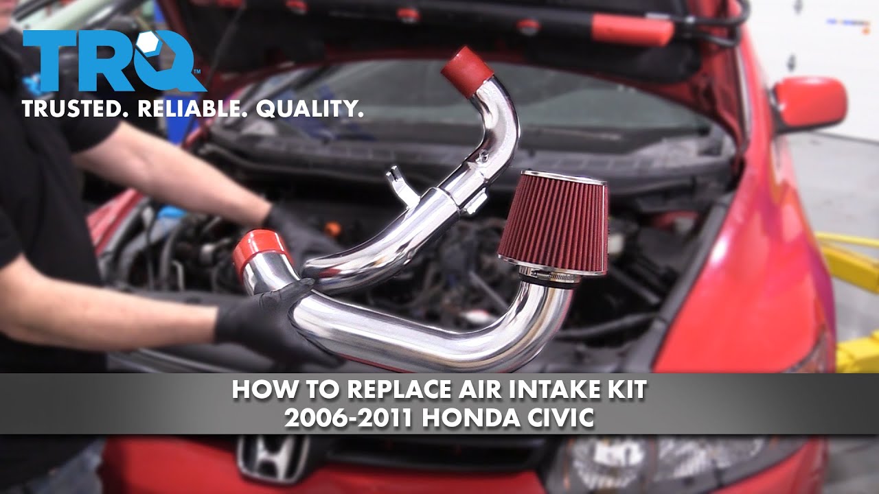How To Install Performance Air Intake Kit 2006-2011 Honda Civic