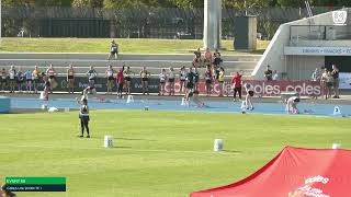 Girls U16 200M Timed Final 1 202223 State Track And Field Championships