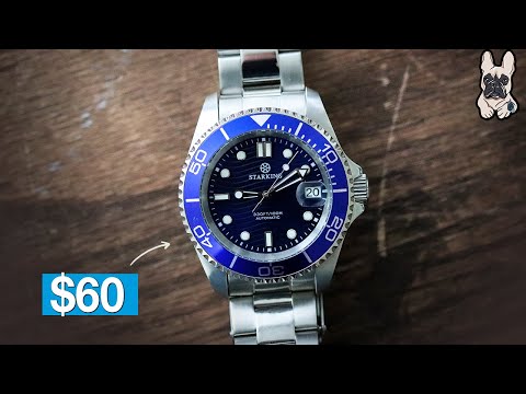 Rolex Submariner + Omega Seamaster Homage | Starking Diver Review