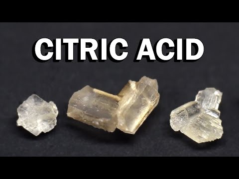 Video: Paano ka gumawa ng citric acid crystals?
