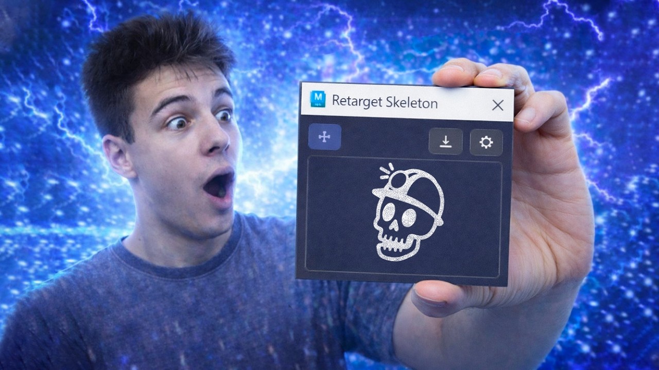 Как быстро сделать ретаргет в Maya | Retarget Skeleton Tutorial RU