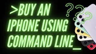 Buy an iPhone using CLI ? Profile