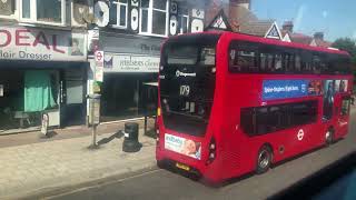London Buses Route 150 T179 Arriva to Colinton Road in Ilford (Part 2)