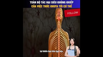 TÁC HẠI SIÊU KHỦNG CỦA VIỆC THỨC KHUYA #shorts #