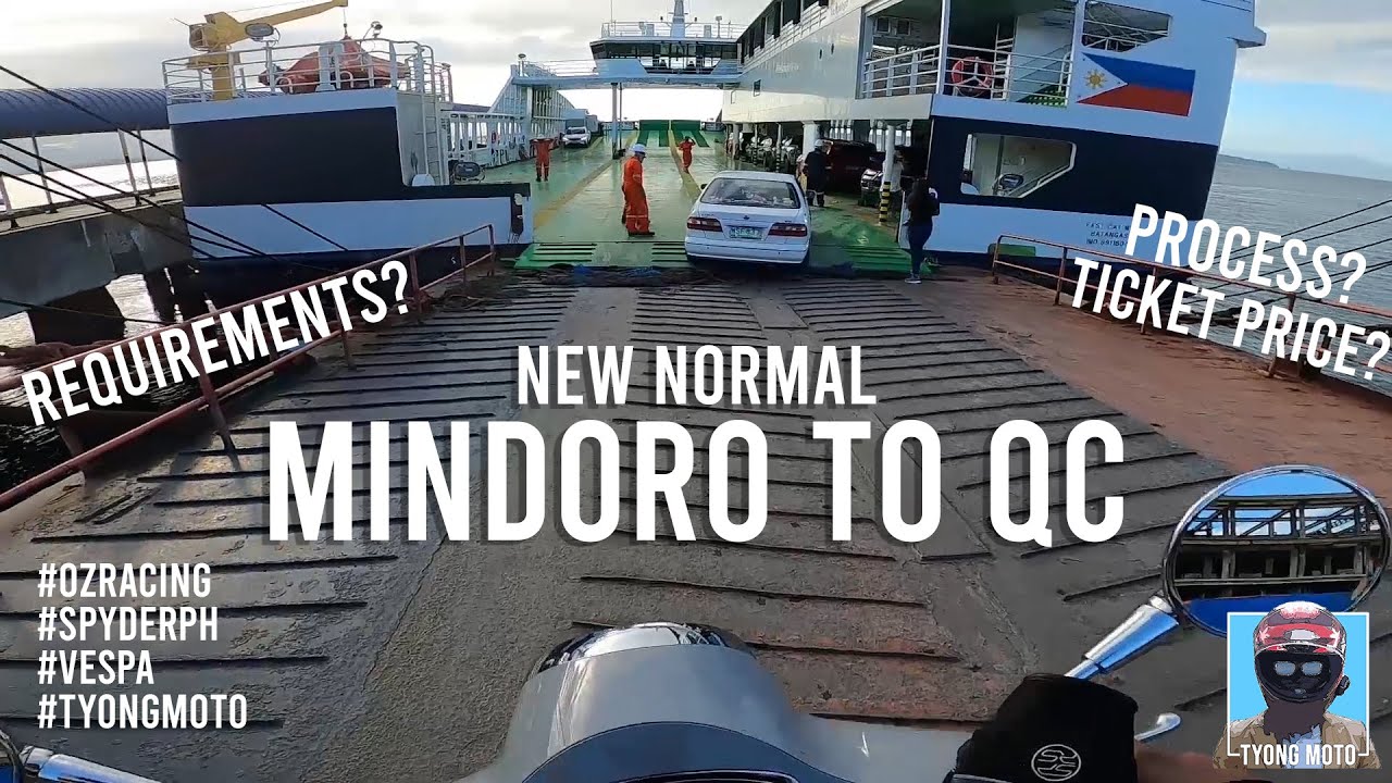 Pinamalayan to Quezon City New Normal Ride/ RORO Requirements and ...