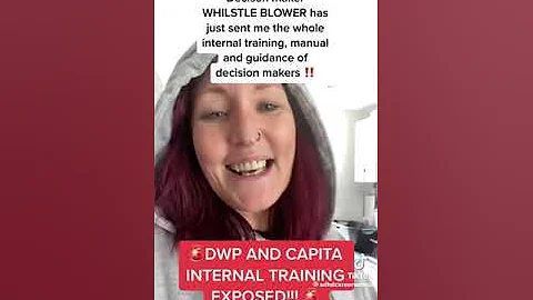 Dwp and Capita assessors exposed. Whistle blower.