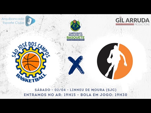 BASQUETE AO VIVO – São José Basketball (SP) x Sodiê Salgados/LSB