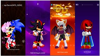 Amy Sonic Exe - Shadow Exe - Rouge Exe - Knuckles Exe | Smash Colour - Beat Jumper - Tiles Hop