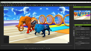 How To Make Video | Crossing Fountain Transformation Arjun Animation Tutorial -1