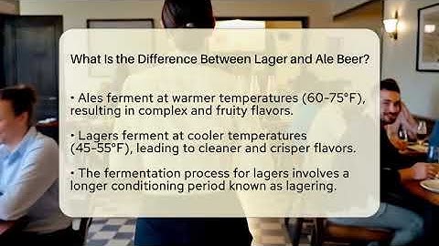 What Is the Difference Between Lager and Ale Beer? | The Pint Guy