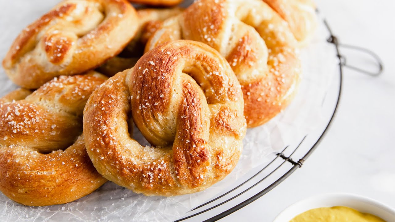 Homemade Soft Pretzels YouTube