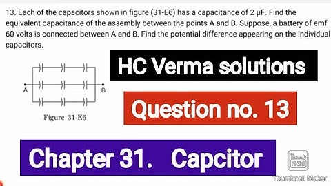 Each of the capacitors shown in figure (31-E6) has a capacitance of 2 μF. Find the equivalent capac