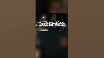 Break My Stride. #breakmystride #musicvideo #nighttime #dancing #80ssong   #running #80s #shorts