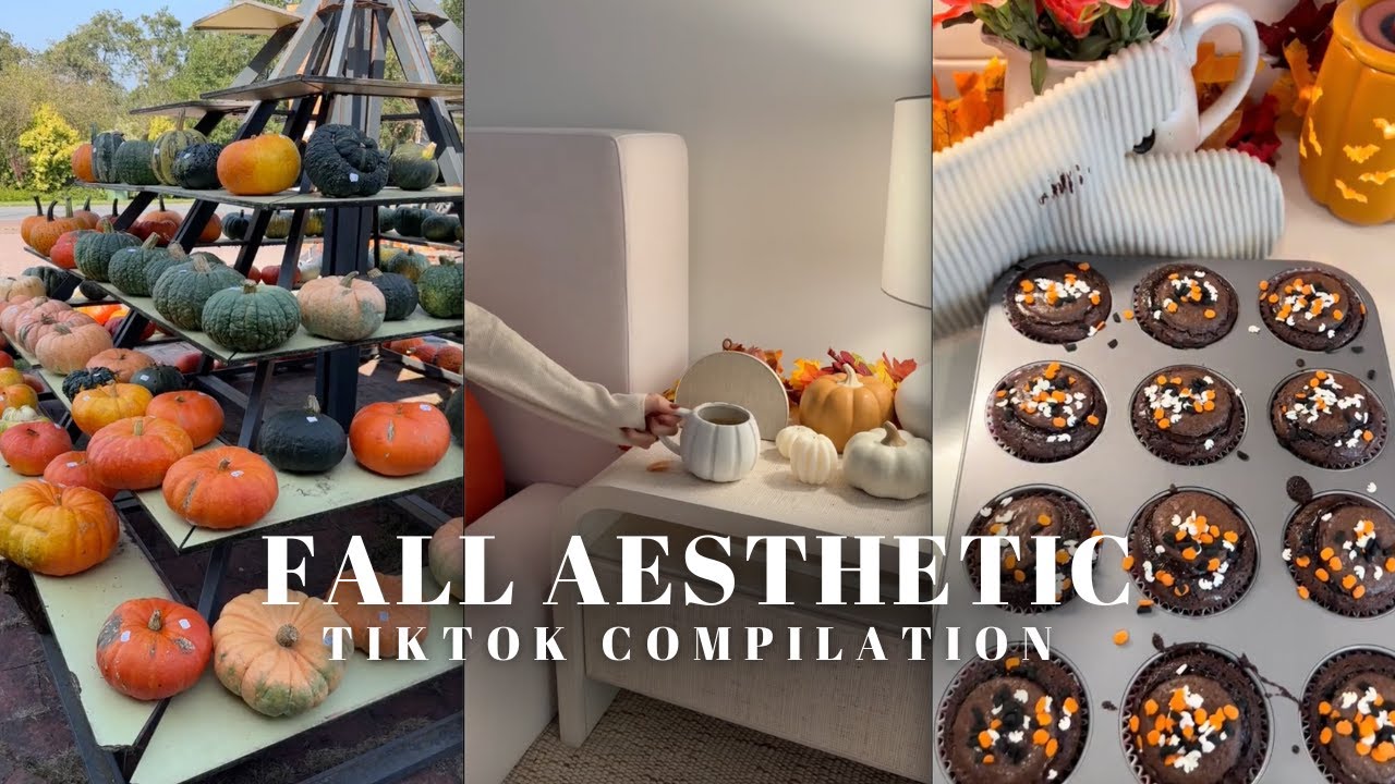 Calm and Aesthetic Fall Season Compilation 🍁🎃🍂🍪 | TikTok Compilation ...