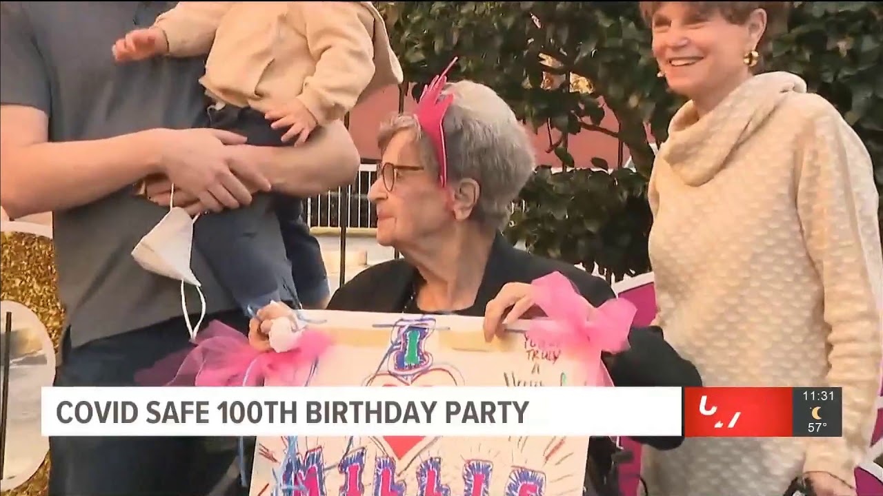 Covid Safe 100th Birthday Party