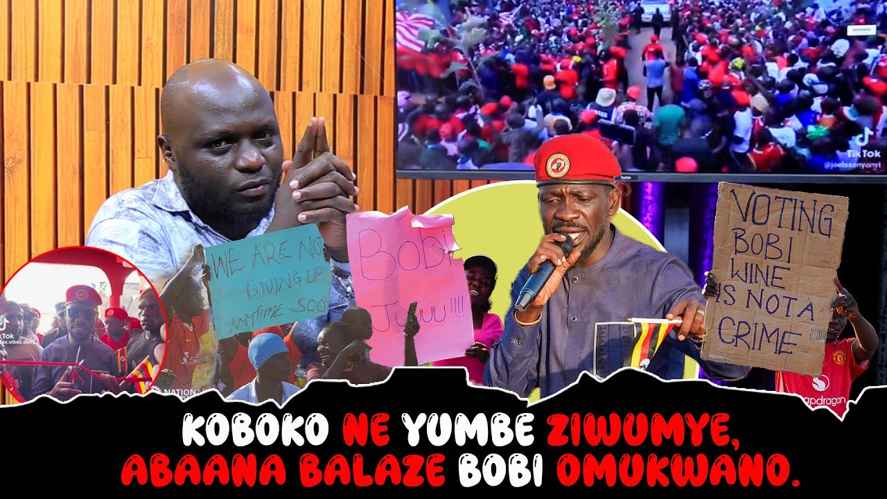 BOBI WINE ABIZEEMU 🔥🔥 KOBOKO NE YUMBE EKYALI MU ARUA BAKIKOZE. 