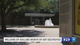 Affidavit: Man breaks into Dallas Museum of Art, destroys $5 million in property