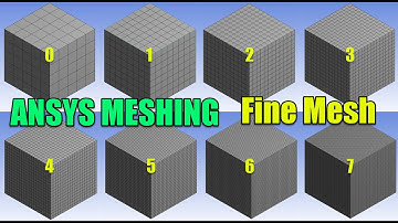 ✅ #Ansys Meshing Tutorial 01 - Fine Mesh